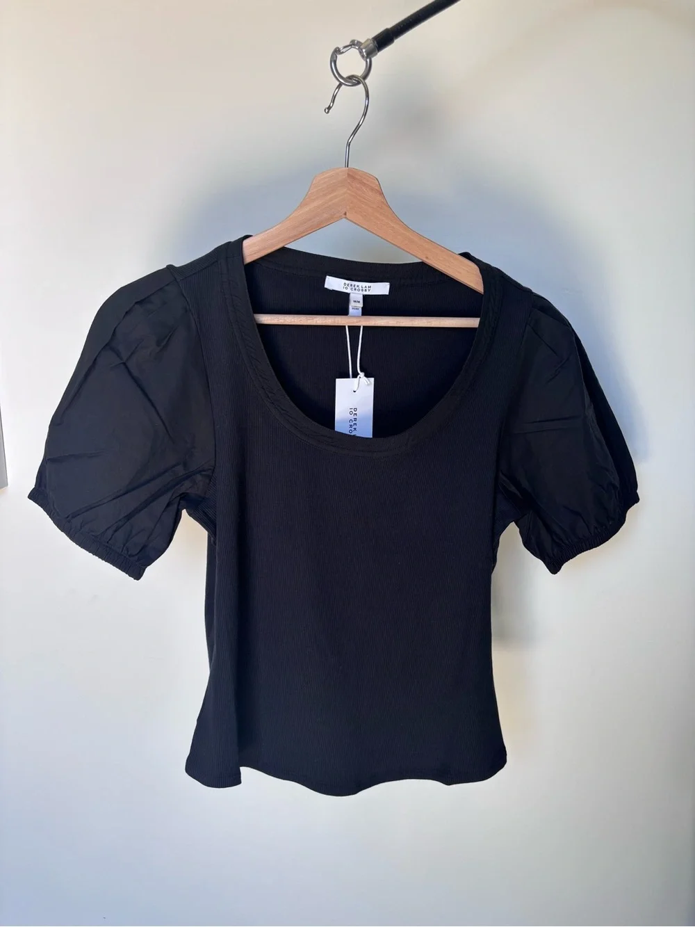 10 Crosby Derek Lam Willa Balloon Sleeve Top